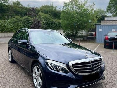 Usata Mercedes C250 Avantgarde 204 CV (150 kW) 2014 Blu Berlina