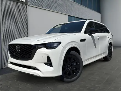 Neu Mazda CX-80 Homura-Line 254 PS (186 kW) 2026 Rhodium white SUV