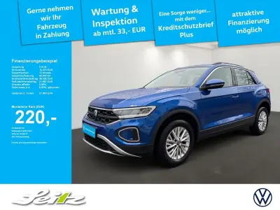 Gebraucht VW T-Roc Life 116 PS (85 kW) 2024 Blau SUV
