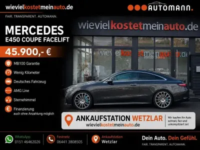 Gebraucht Mercedes E450 AMG 367 PS (269 kW) 2021 Grau Coupé
