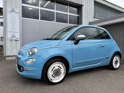 Gebraucht Fiat 500C 100 PS (73 kW) 2019 Blau Cabrio