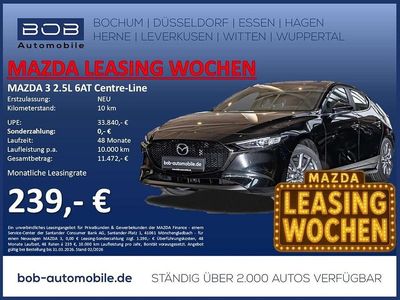 Jet black Neu 2026 Mazda 3 Center-Line Limousine | 26.777 €