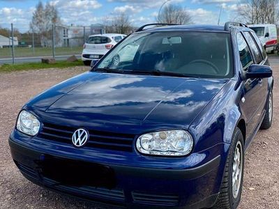 Gebraucht VW Golf IV Basis 105 PS (77 kW) 2002 Blau Kombi