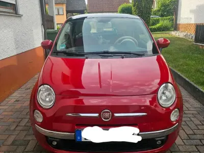 Gebraucht Fiat 500 Lounge 69 PS (50 kW) 2009 Rot Cabrio
