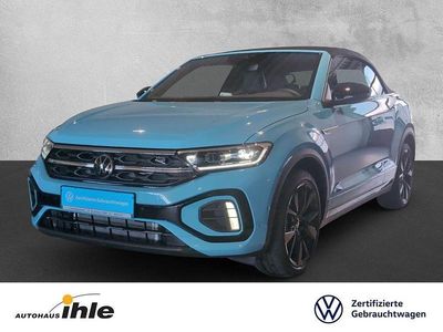 Gebraucht VW T-Roc Cabriolet R-line 150 PS (110 kW) 2024 Blau Cabrio