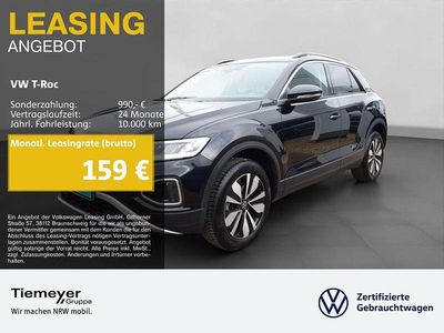 Second-hand VW T-Roc Goal 116 CP (85 kW) 2025 Negru SUV