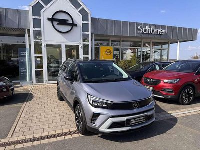 Gebraucht Opel Crossland Elegance 131 PS (96 kW) 2022 Kontrast grau/quarz silber SUV