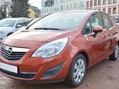 Gebraucht Opel Meriva Edition 101 PS (74 kW) 2012 Orange Van / Kleinbus