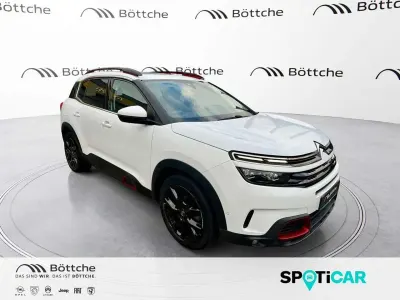 Gebraucht Citroën C5 Aircross PureTech 131 PS (96 kW) 2021 Lack weiss banquise/typ aussenverkleidung spiegel flach standard SUV