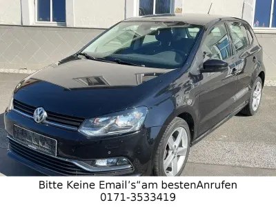 Gebraucht VW Polo Comfortline 90 PS (66 kW) 2016 Schwarz Limousine
