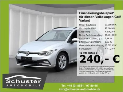 Brugt VW Golf VIII Life 110 HK (80 kW) 2023 Sølv Stationcar