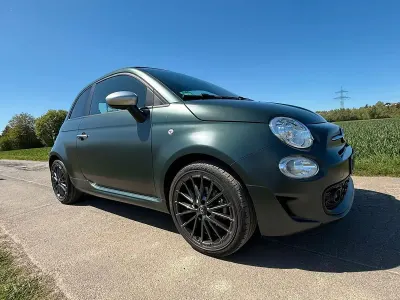 Second-hand Fiat 500C Rockstar 71 CP (52 kW) 2020 Verde Cabrio