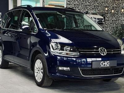 Second-hand VW Sharan Comfortline 150 CP (110 kW) 2019 Albastru Monovolum