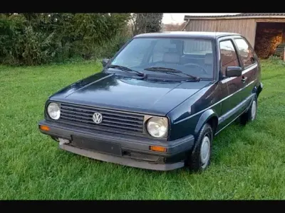 Gebraucht VW Golf II 54 PS (39 kW) 1991 Schwarz Kleinwagen