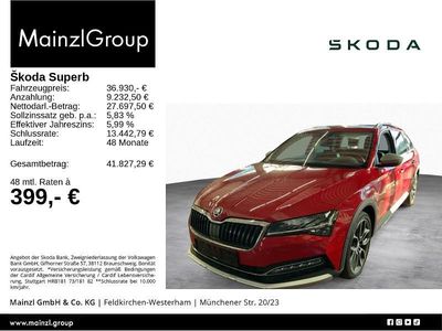 Rot Gebraucht 2022 Skoda Superb Kombi | 36.930 € (Teuer)