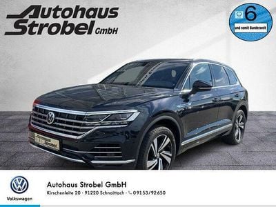 Gebraucht VW Touareg Elegance 286 PS (210 kW) 2020 Moonlight blue perleffekt SUV