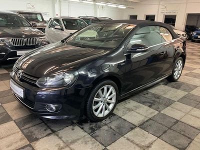 Schwarz Gebraucht 2016 VW Golf Cabriolet LOUNGE Cabrio | 10.999 € (Fairer Preis)