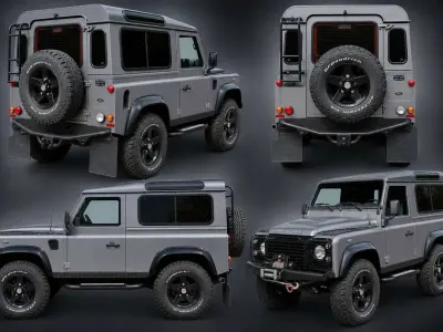Gebraucht Land Rover Defender 122 PS (89 kW) 2012 Grau Kombi