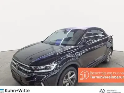 Używany VW T-Roc Cabriolet R-line 150 KM (110 kW) 2025 Czarny Kabriolet