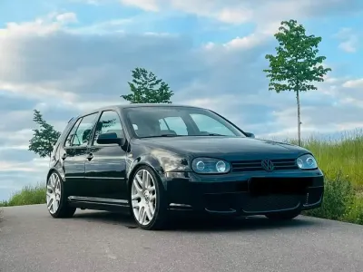 Gebraucht VW Golf IV R 204 PS (150 kW) 1999 Schwarz Kleinwagen