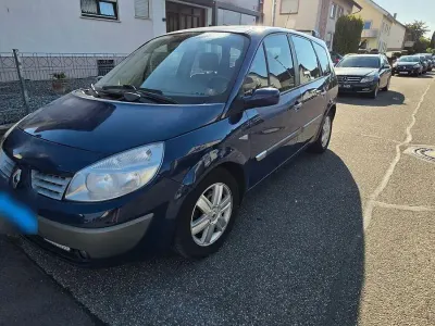 Gebraucht Renault Grand Scénic II Avantage 135 PS (99 kW) 2006 Blau Van / Kleinbus