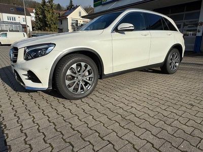 Gebraucht Mercedes GLC250 AMG line 204 PS (150 kW) 2016 Weiß SUV
