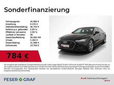 Second-hand Audi A7 Sportback Sport 265 CP (194 kW) 2023 Negru Hatchback