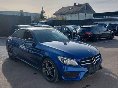 Gebraucht Mercedes C300 AMG line 245 PS (180 kW) 2017 Blau Limousine