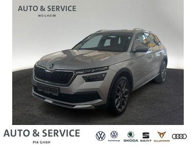 Gebraucht Skoda Kamiq ScoutLine 110 PS (80 kW) 2022 Silber SUV