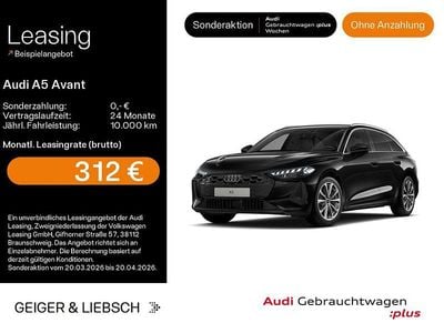 Gebraucht Audi A5 Sport 204 PS (150 kW) 2025 Mythosschwarz metallic Kombi