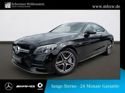 Gebraucht Mercedes C43 AMG AMG 390 PS (286 kW) 2023 Metalliclack obsidianschwarz Coupé
