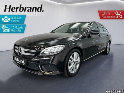 Usata Mercedes C200 Avantgarde 184 CV (135 kW) 2018 Nero Station wagon