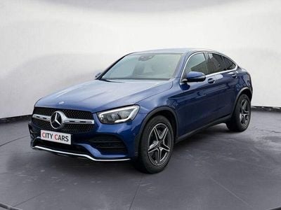 Gebraucht Mercedes GLC220 AMG line 194 PS (142 kW) 2020 Blau Coupé