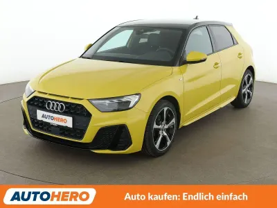 Gebraucht Audi A1 Sportback S-Line 116 PS (85 kW) 2019 Gelb Kleinwagen