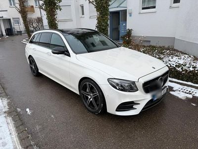 Gebraucht Mercedes E350 AMG line 258 PS (189 kW) 2018 Weiß Kombi