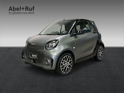Gebraucht Smart ForTwo Electric Drive Prime 60 kW (82 PS) 2023 Bodypanels in velvet silver (mat schwarz Cabrio