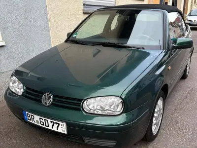 Gebraucht VW Golf Cabriolet Comfortline 101 PS (74 kW) 1999 Grün Cabrio