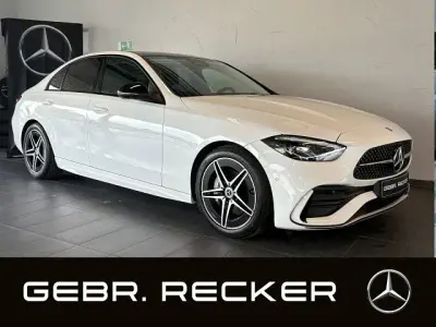 Gebraucht Mercedes C180 AMG line 170 PS (125 kW) 2025 Polarweiß Limousine