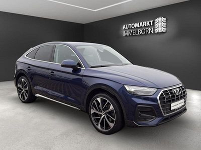 Navarrablau (metallic) Gebraucht 2022 Audi Q5 Sportback Ambiente SUV | 34.700 € (Etwas zu teuer)