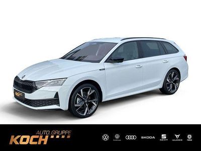Neu Skoda Octavia SportLine 150 PS (110 kW) 2026 Moonweiss metallic Kombi