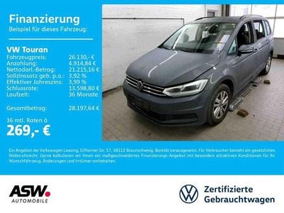 Delfingrau metallic Gebraucht 2022 VW Touran Comfortline Van / Kleinbus | 26.130 € (Fairer Preis)