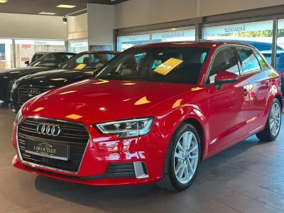 Usado Audi A3 Sport 150 HP (110 kW) 2019 Vermelho Sedan