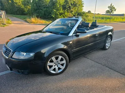 Gebraucht Audi A4 Cabriolet 163 PS (119 kW) 2004 Schwarz Cabrio