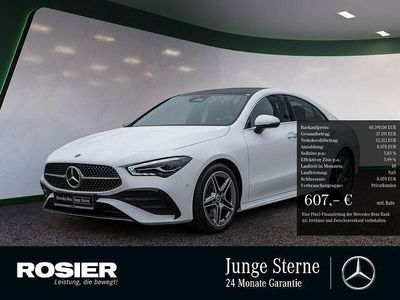 Gebraucht Mercedes CLA200 Premium 150 PS (110 kW) 2024 Weiss / polarweiß Coupé
