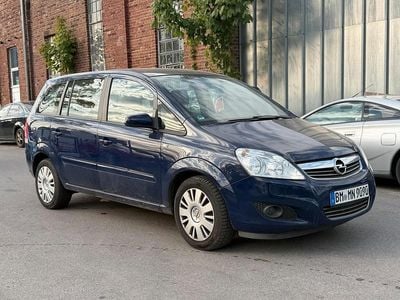 Gebraucht Opel Zafira 100 PS (73 kW) 2008 Blau Van / Kleinbus