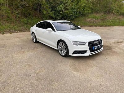 Gebraucht Audi A7 Sportback S-Line 320 PS (235 kW) 2016 Weiß Kleinwagen
