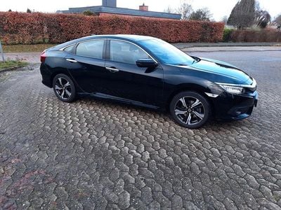 Schwarz Gebraucht 2018 Honda Civic Executive Limousine | 15.800 € (Fairer Preis)