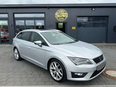 Gebraucht Seat Leon ST FR 150 PS (110 kW) 2014 Eissilber/estrella silver Kombi