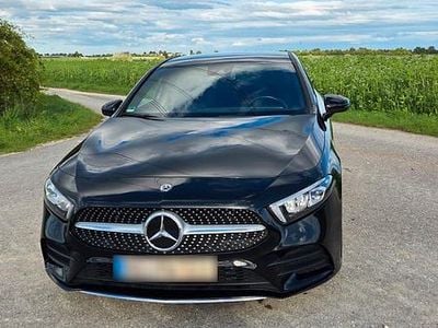 Usata Mercedes A200 AMG line 163 CV (119 kW) 2022 Nero Berlina