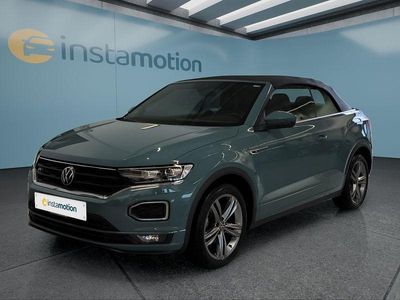 Gebraucht VW T-Roc Cabriolet 150 PS (110 kW) 2021 Schwarz Cabrio